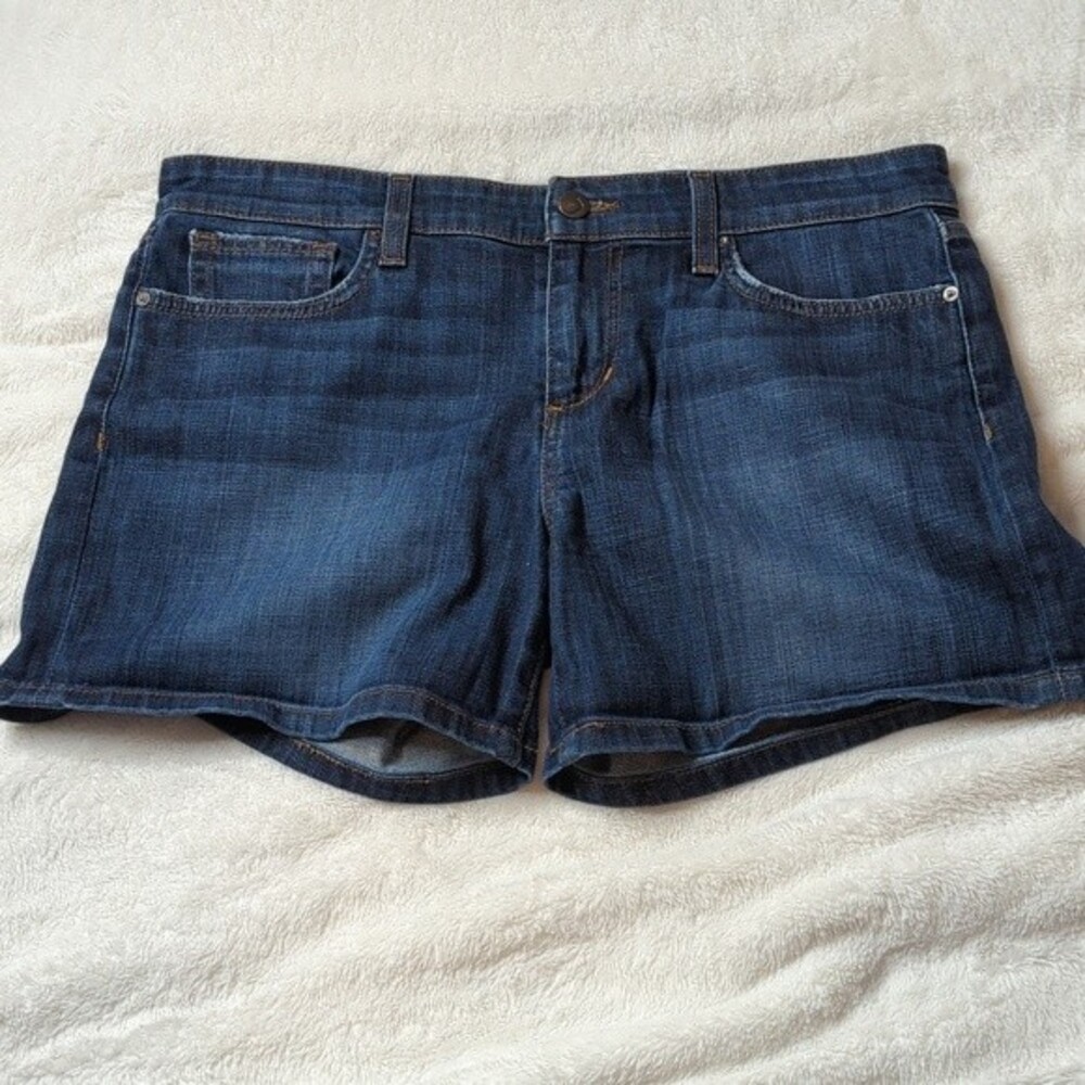 Joe's Jeans Emmie Denim Cutoff Shorts Distressed Blue Size 28
